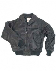 CWU FLIEGERJACKE NYLON SCHWARZ - Size XXL
