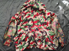 swiss camo field jacket, used (M/LXL)