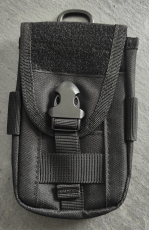 Handytasche mit Molleschlaufen, size black