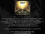 Acherontas - 15 Years Anniversary of Left Hand Path Esoterica