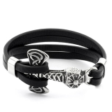 Lederarmband mit Hammerverschluss