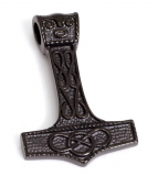 Thors hammer steinless stell (black)